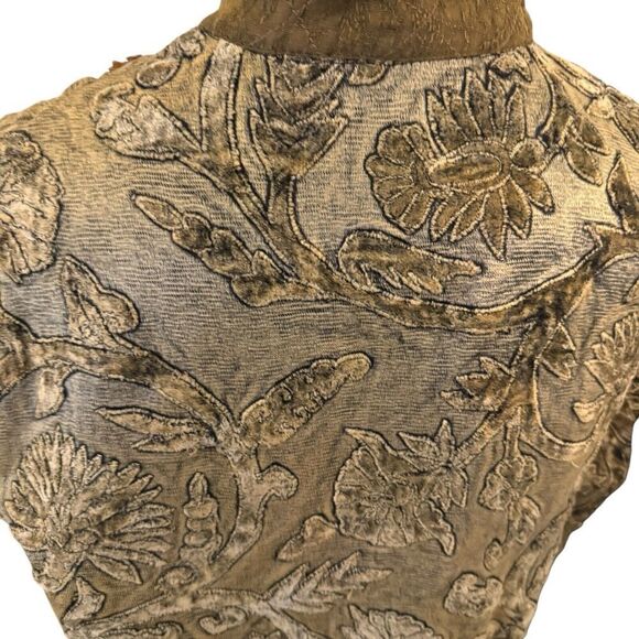 Vintage Flashback Patch Work Button Up Jacket in Women’s Size Small - Picture 5 of 10